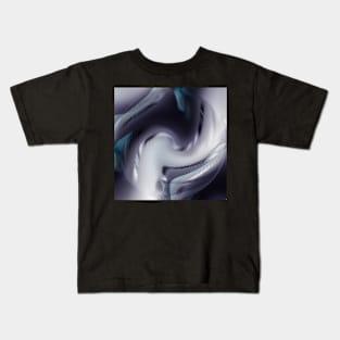 A grey spiral Kids T-Shirt